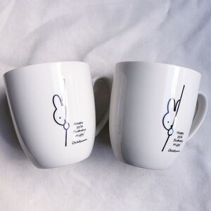 Miffy Lawson 55th Anniversary Birthday Mugs